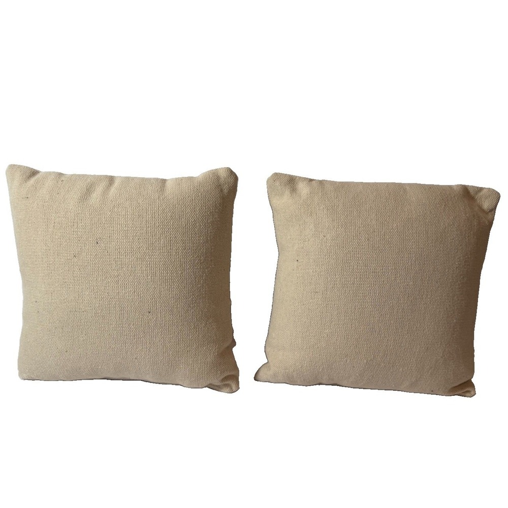 Rustic Burlap Throw Pillows 9" Mr Right Mrs Always Right Couples Novelty Decor - Picture 4 of 6